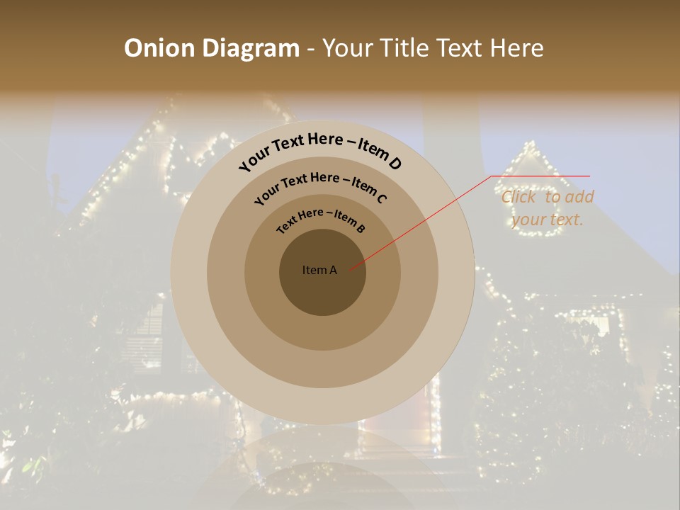 Glow Night December PowerPoint Template