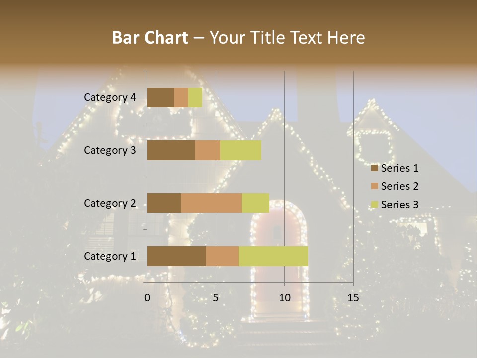 Glow Night December PowerPoint Template