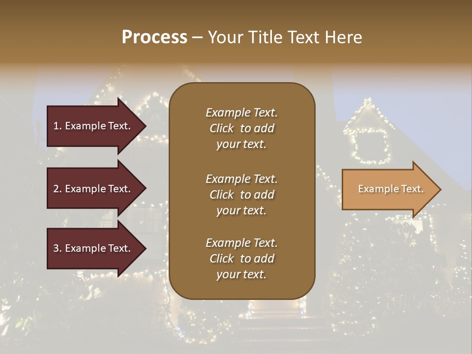 Glow Night December PowerPoint Template