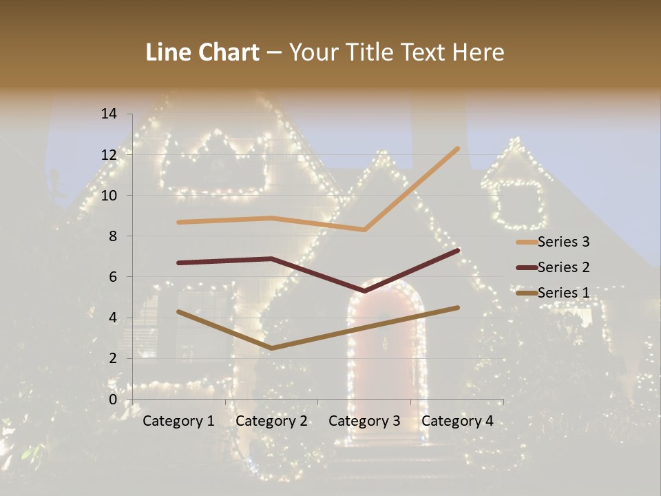 Glow Night December PowerPoint Template
