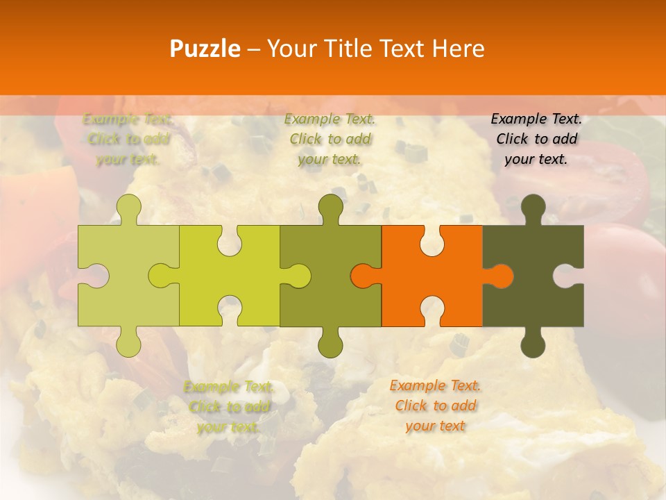 Yellow Herbs Lettuce PowerPoint Template