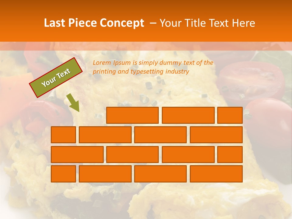 Yellow Herbs Lettuce PowerPoint Template