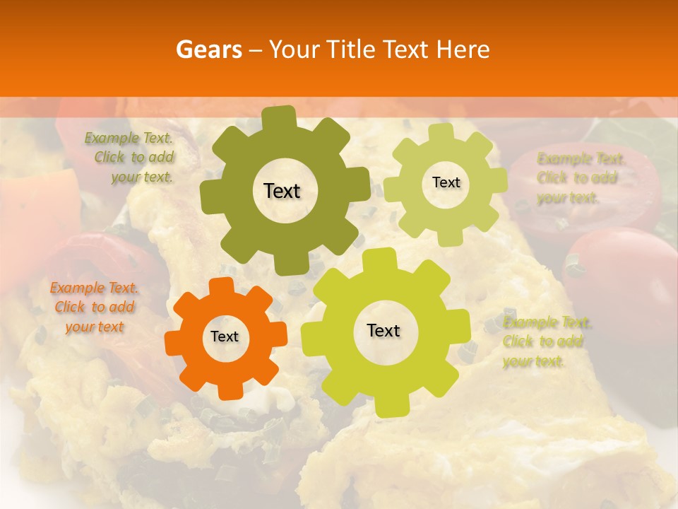 Yellow Herbs Lettuce PowerPoint Template