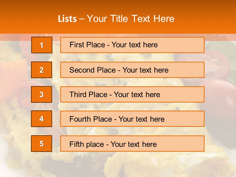 Yellow Herbs Lettuce PowerPoint Template