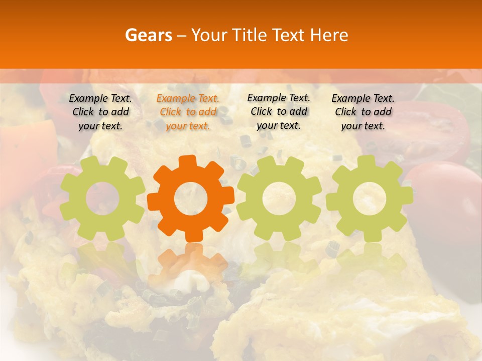 Yellow Herbs Lettuce PowerPoint Template