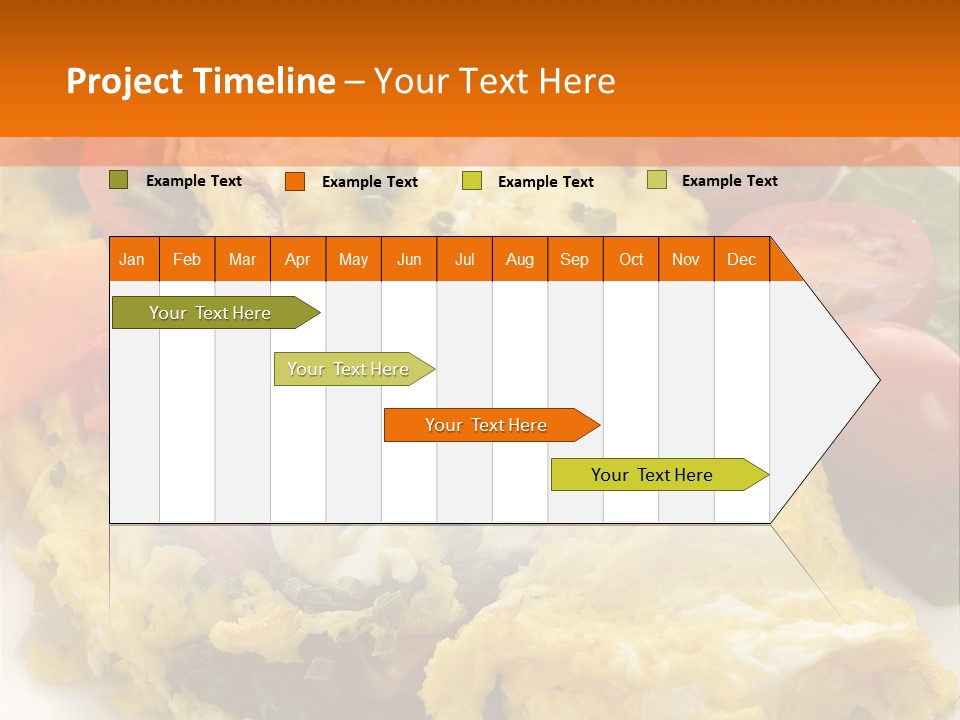 Yellow Herbs Lettuce PowerPoint Template