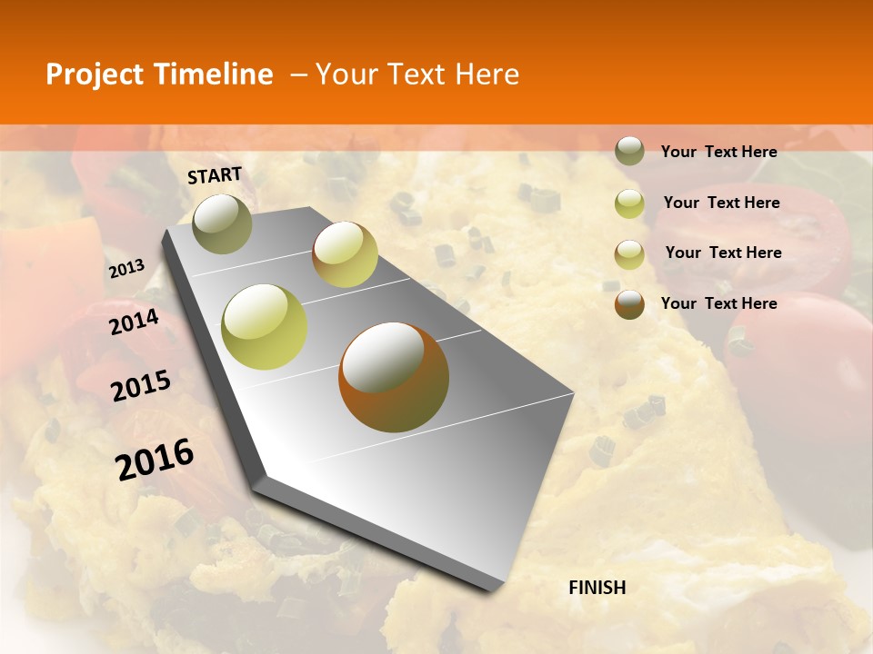 Yellow Herbs Lettuce PowerPoint Template
