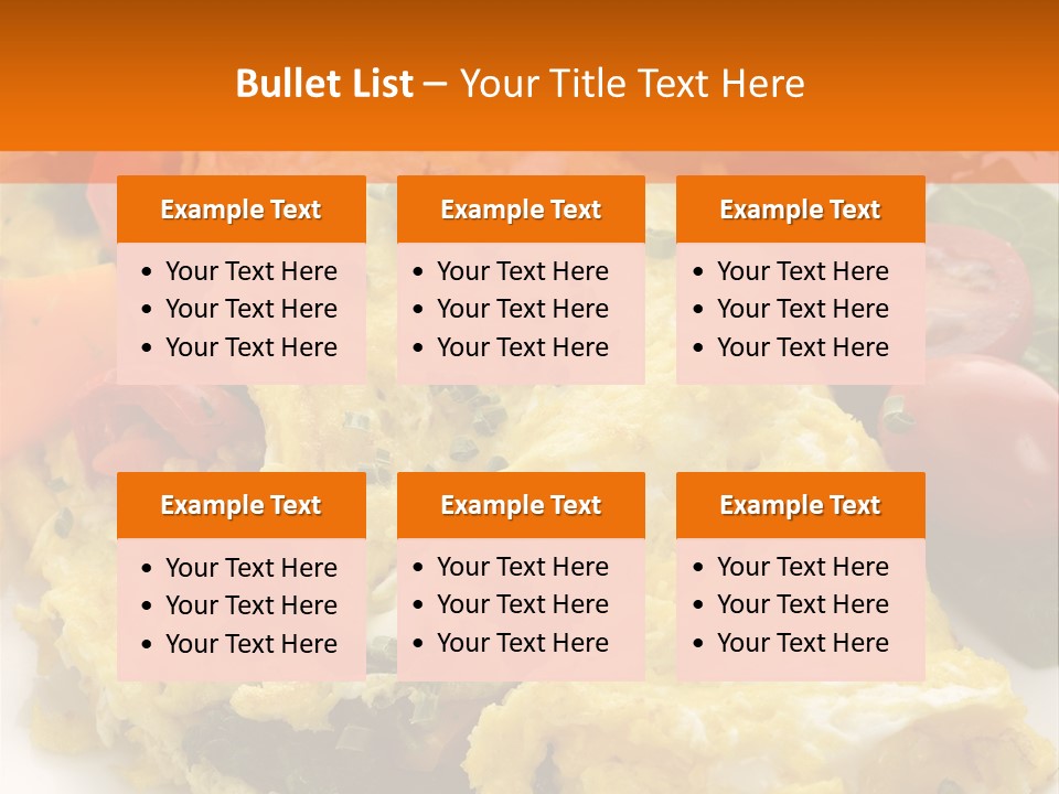 Yellow Herbs Lettuce PowerPoint Template