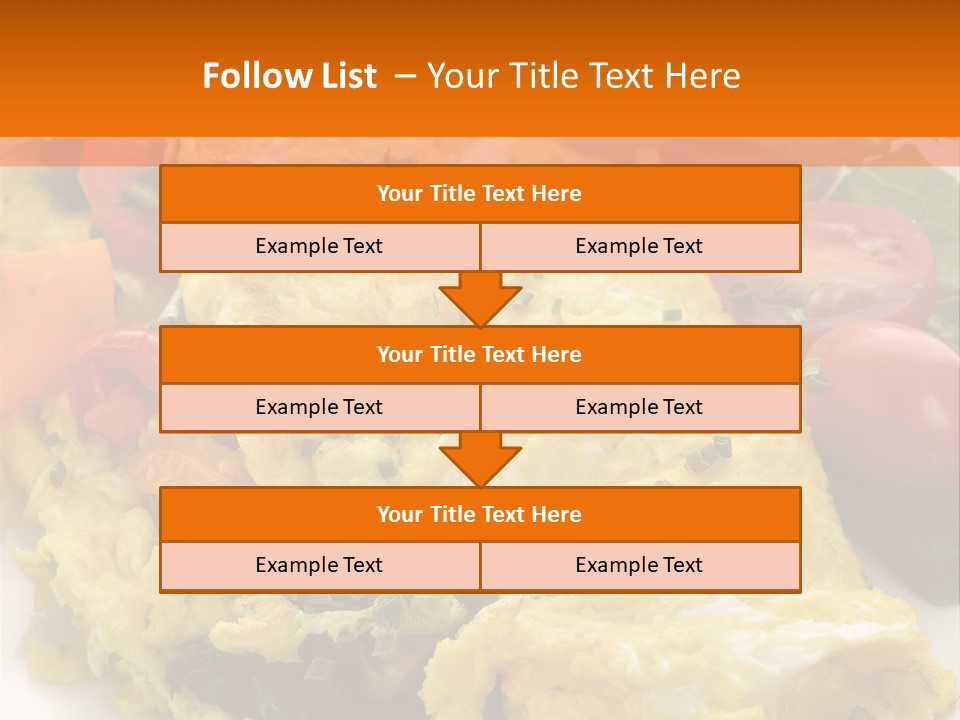 Yellow Herbs Lettuce PowerPoint Template