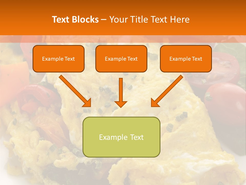 Yellow Herbs Lettuce PowerPoint Template