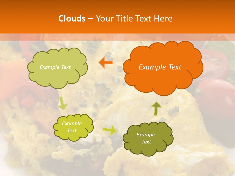 Yellow Herbs Lettuce PowerPoint Template