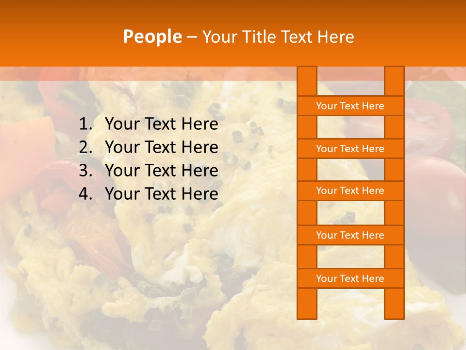 Yellow Herbs Lettuce PowerPoint Template