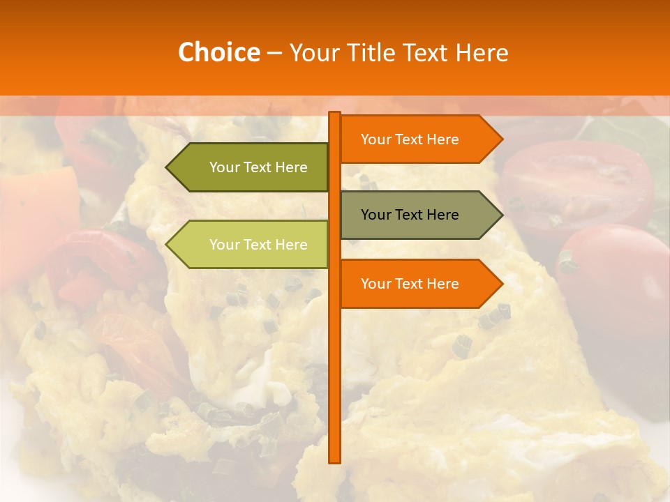 Yellow Herbs Lettuce PowerPoint Template