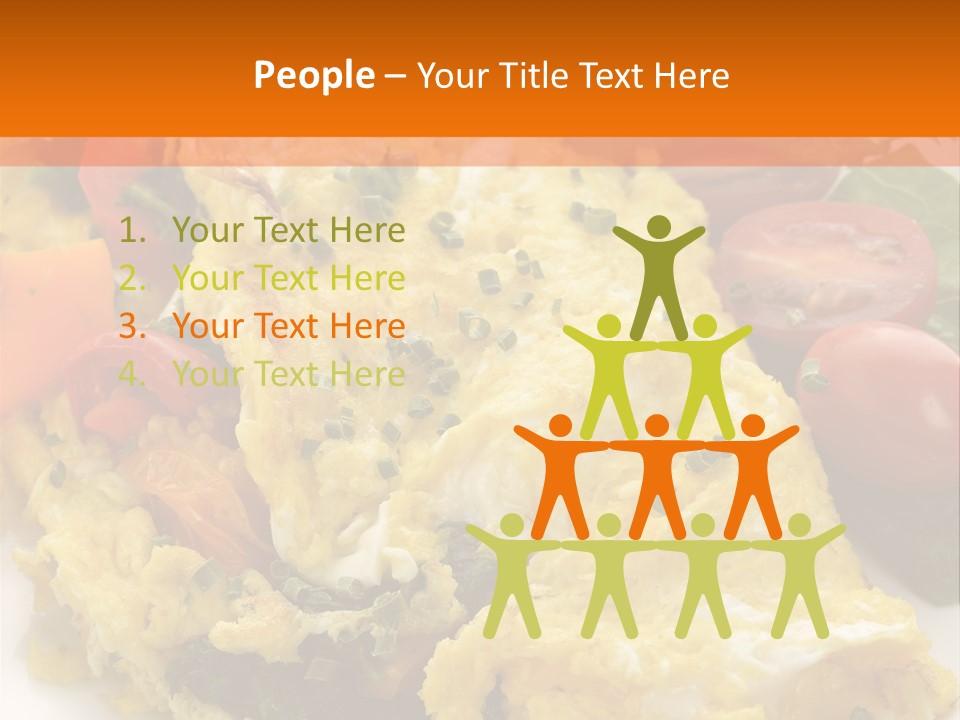 Yellow Herbs Lettuce PowerPoint Template