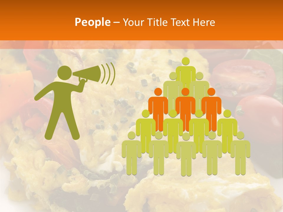 Yellow Herbs Lettuce PowerPoint Template