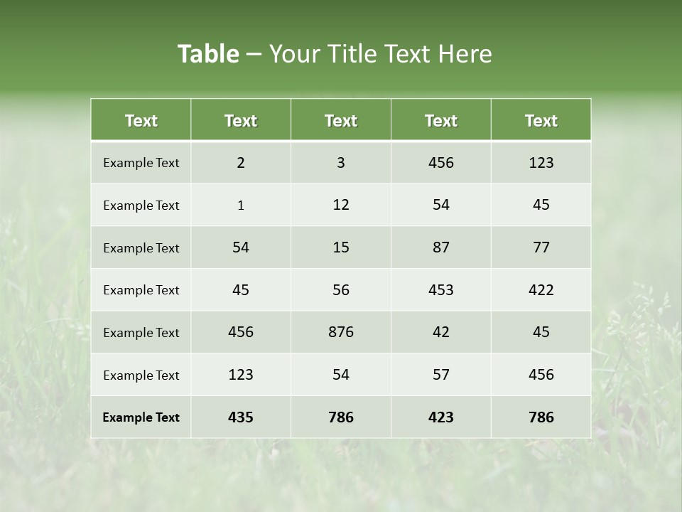 Whiskers Lagomorph Spring PowerPoint Template