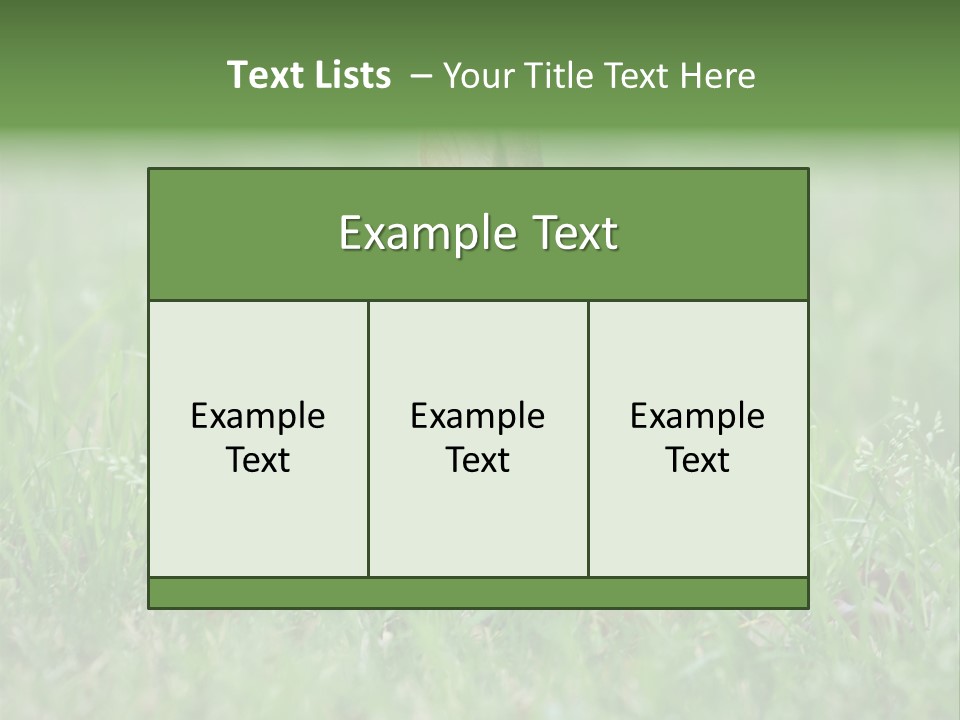 Whiskers Lagomorph Spring PowerPoint Template
