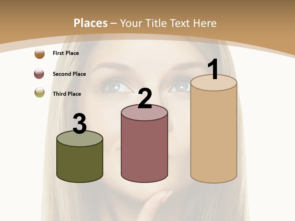 Makeup Face Fashion PowerPoint Template