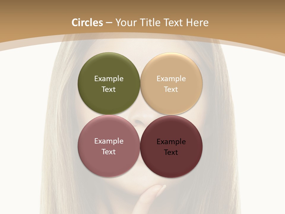 Makeup Face Fashion PowerPoint Template