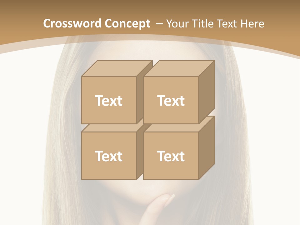 Makeup Face Fashion PowerPoint Template