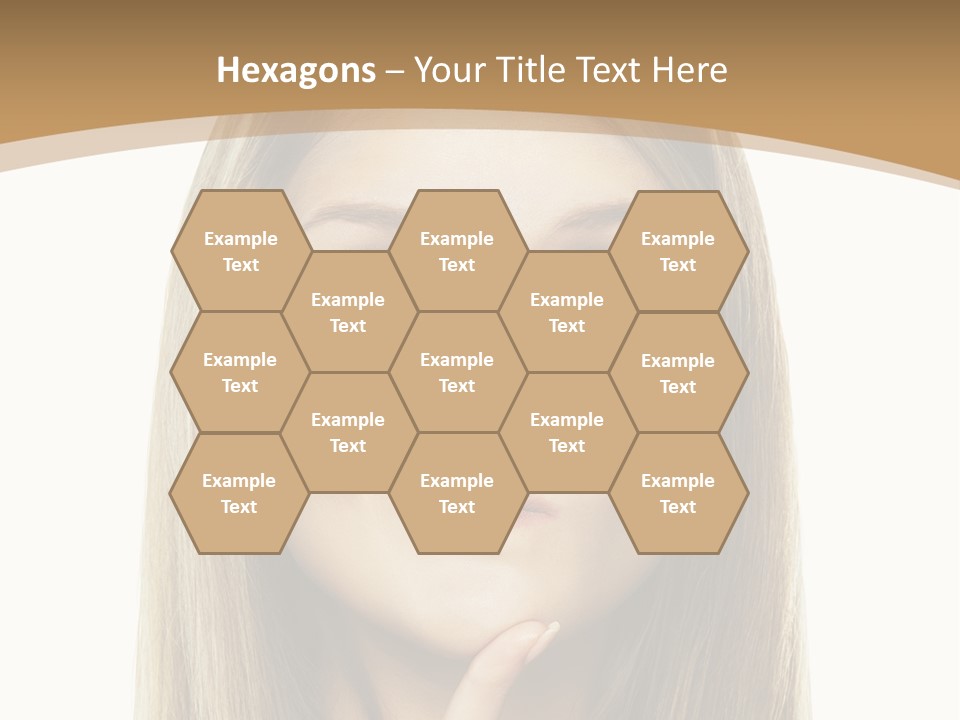 Makeup Face Fashion PowerPoint Template