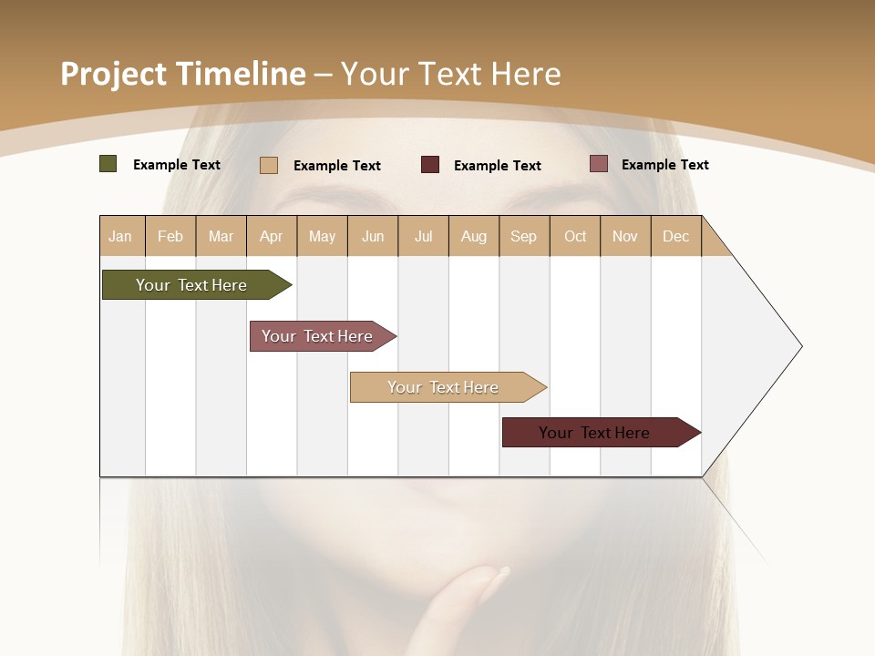 Makeup Face Fashion PowerPoint Template