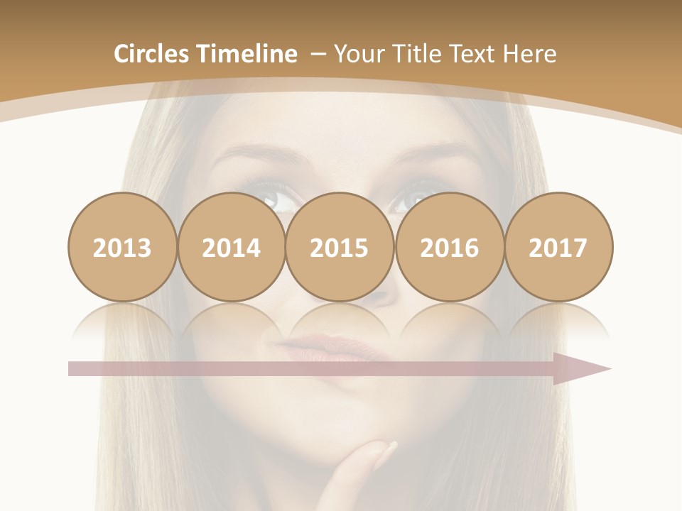 Makeup Face Fashion PowerPoint Template