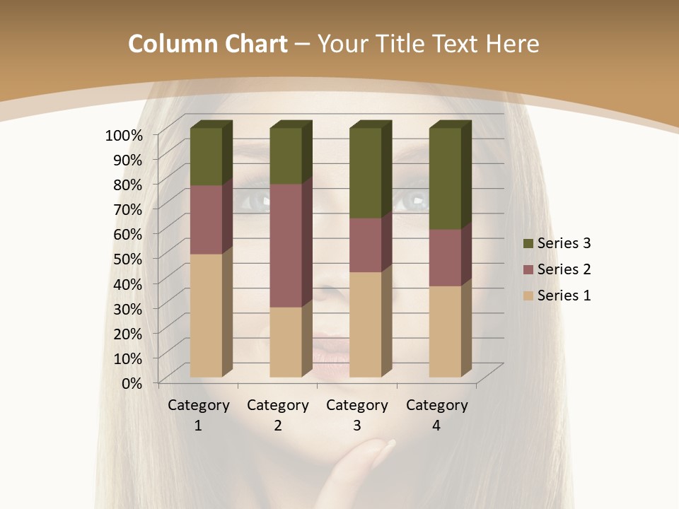 Makeup Face Fashion PowerPoint Template