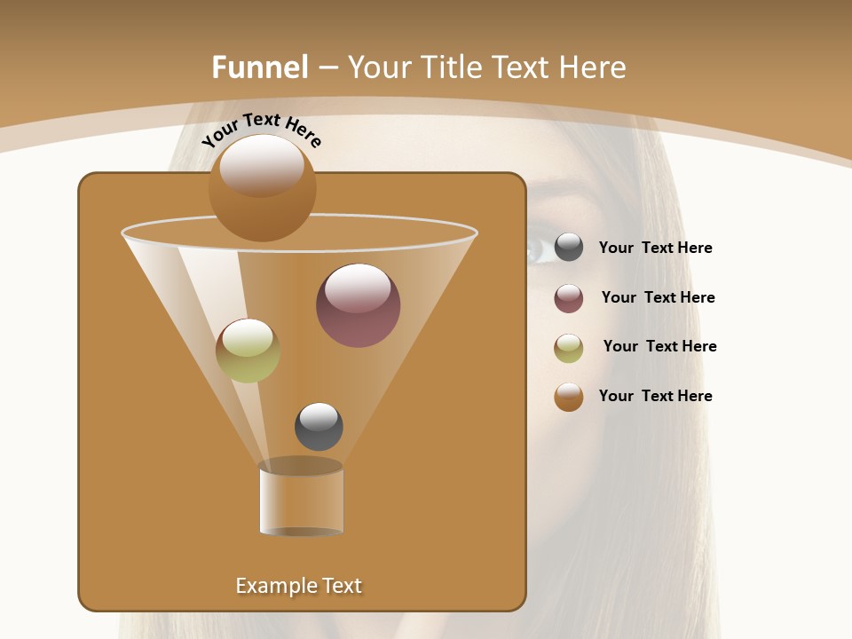 Makeup Face Fashion PowerPoint Template