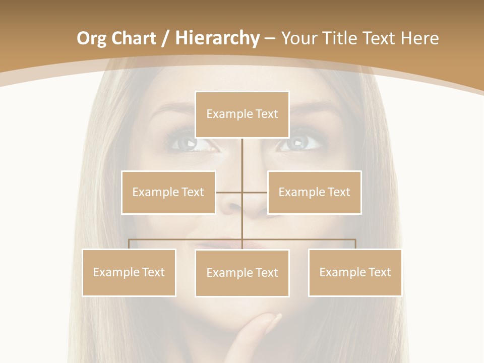 Makeup Face Fashion PowerPoint Template