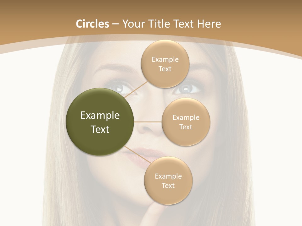 Makeup Face Fashion PowerPoint Template