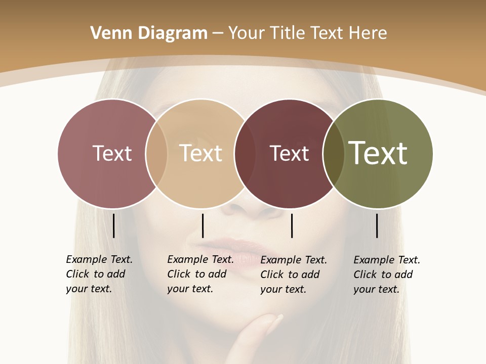 Makeup Face Fashion PowerPoint Template