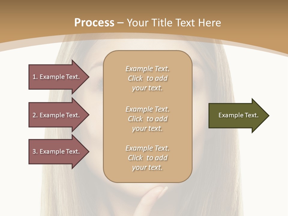 Makeup Face Fashion PowerPoint Template