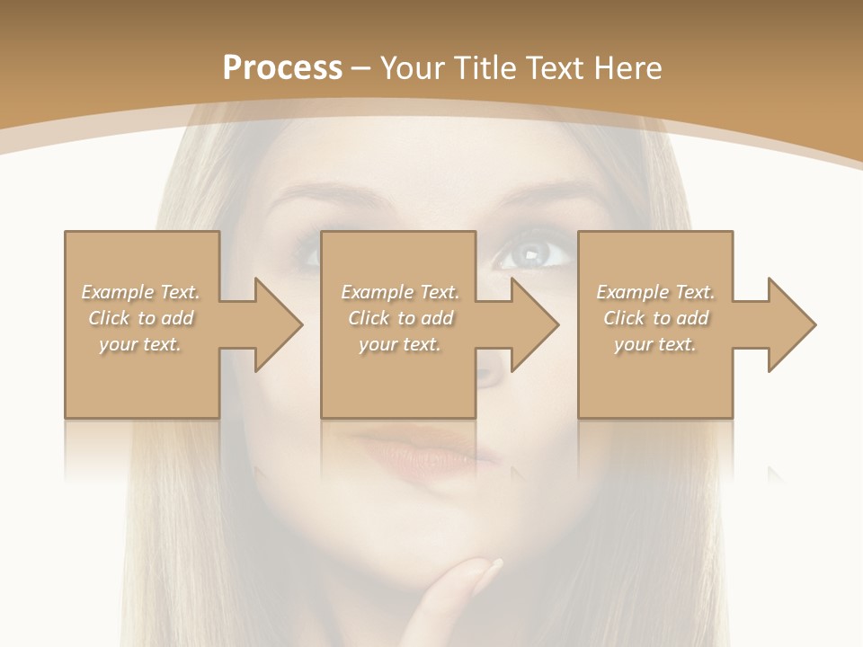 Makeup Face Fashion PowerPoint Template