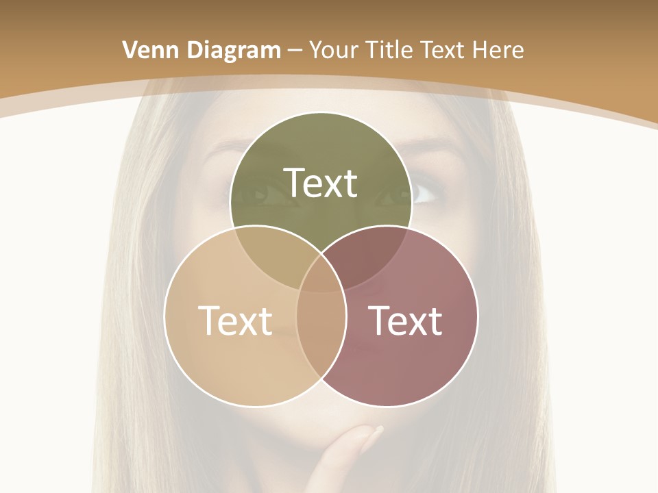 Makeup Face Fashion PowerPoint Template