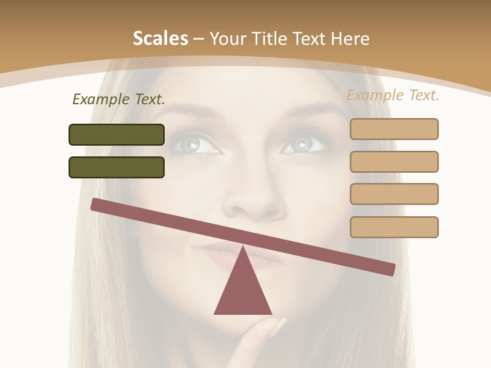 Makeup Face Fashion PowerPoint Template