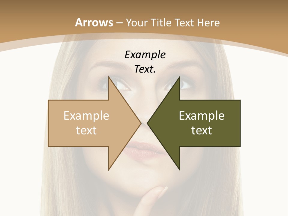 Makeup Face Fashion PowerPoint Template