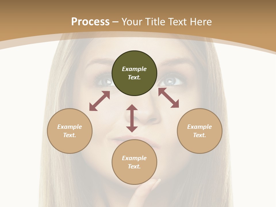 Makeup Face Fashion PowerPoint Template