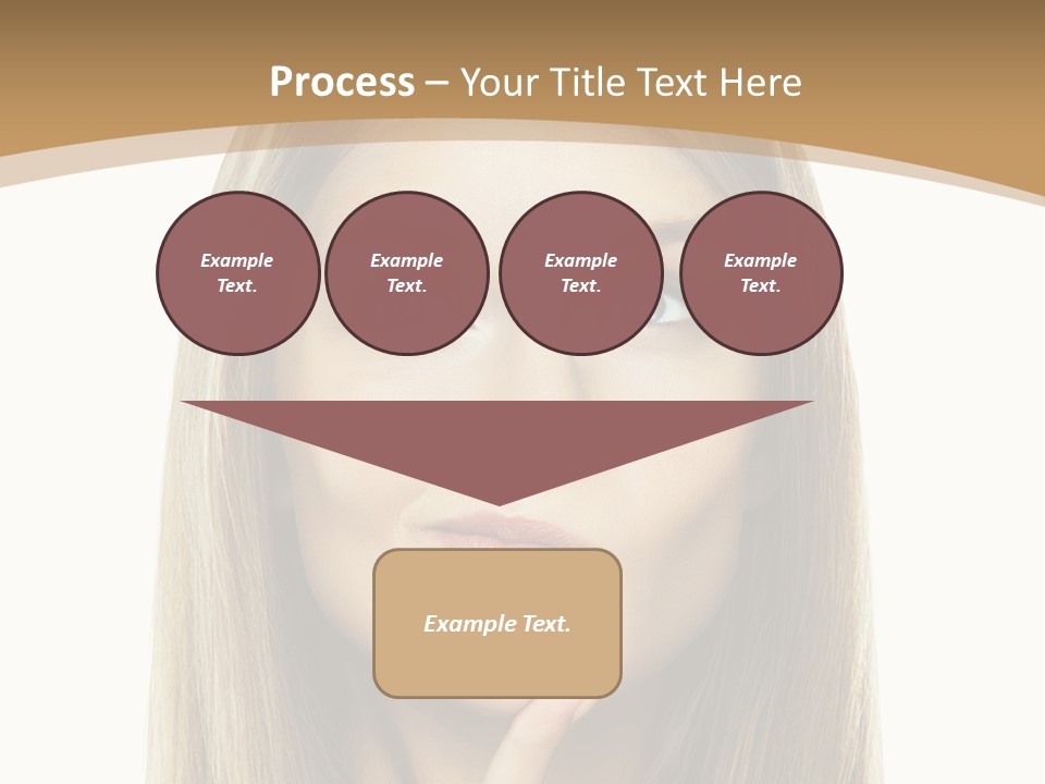 Makeup Face Fashion PowerPoint Template