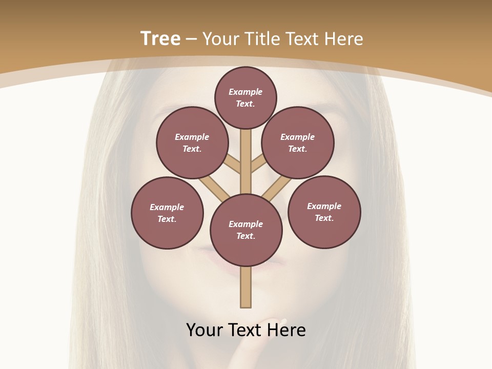 Makeup Face Fashion PowerPoint Template