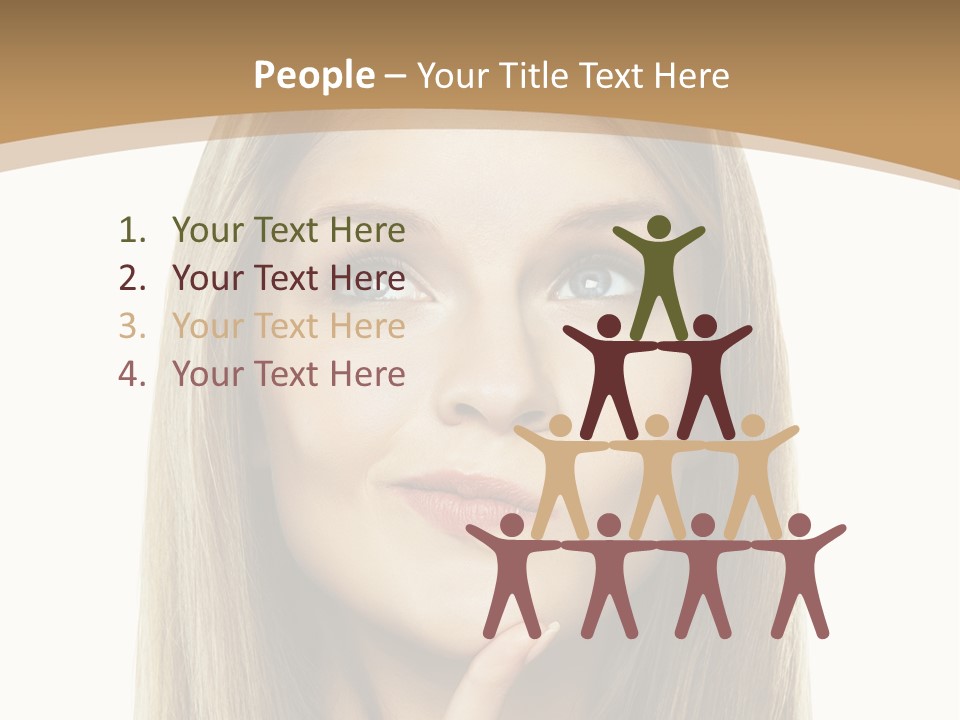 Makeup Face Fashion PowerPoint Template