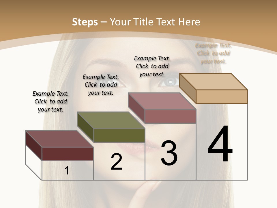 Makeup Face Fashion PowerPoint Template