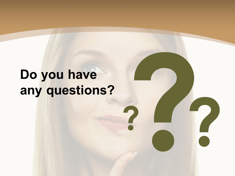 Makeup Face Fashion PowerPoint Template