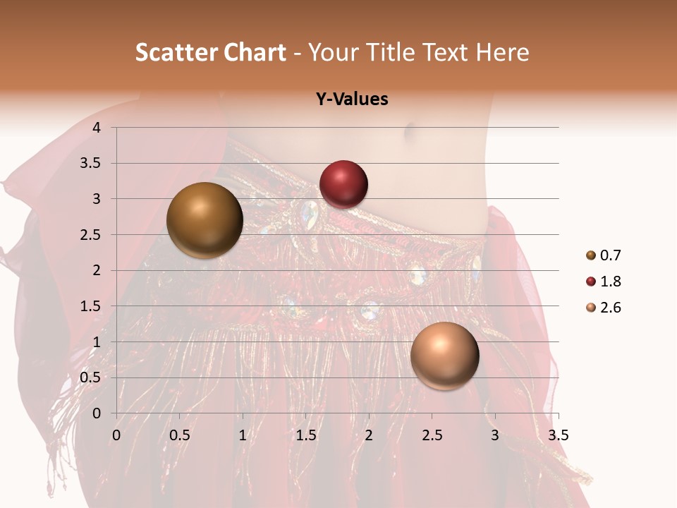 Torso Red Perform PowerPoint Template