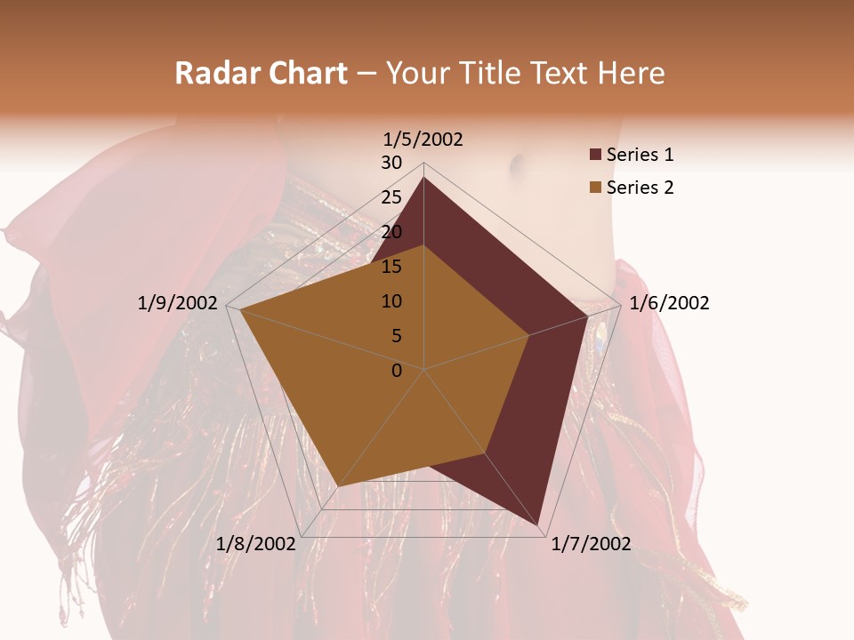Torso Red Perform PowerPoint Template