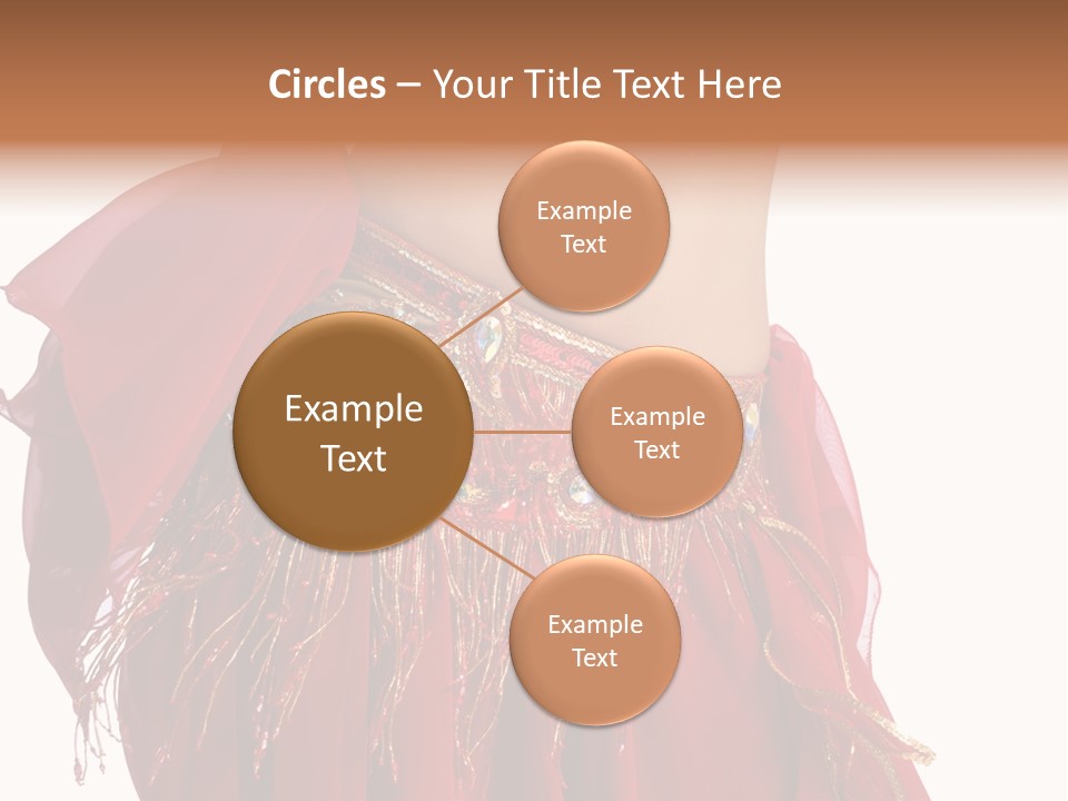Torso Red Perform PowerPoint Template