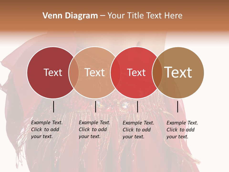 Torso Red Perform PowerPoint Template