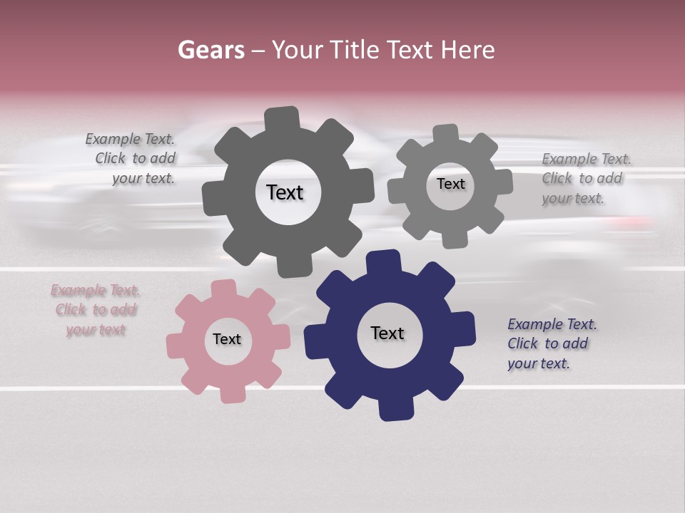 Street Power Speedy PowerPoint Template