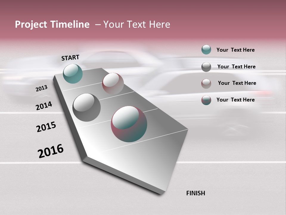 Street Power Speedy PowerPoint Template
