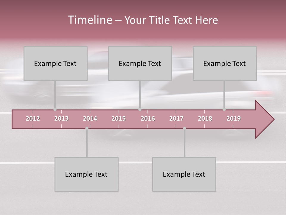 Street Power Speedy PowerPoint Template
